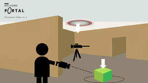 Скриншот из трейлера Portal Скриншот из трейлера Portal